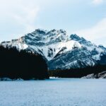 Mountain Landscapes - Stunning view of snow-capped mountains in Banff, #20148551