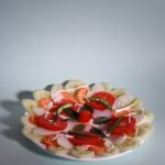 Food Aesthetics - A vibrant plate of assorted fresh vegetables arr #21751219