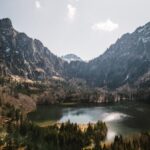 Mountain Landscapes - Beautiful alpine lake nestled in the Austrian mo #31972706