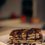 Food Aesthetics - Indulge in a mouthwatering layered chocolate pas #34159028