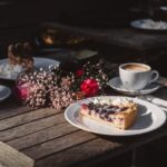 Food Aesthetics - A delightful outdoor café scene featuring coffee #35121846