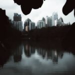 City Architecture - Stunning cityscape of modern skyscrapers reflect #35420312