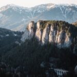 Mountain Landscapes - A picturesque mountain landscape featuring a sce #36060353