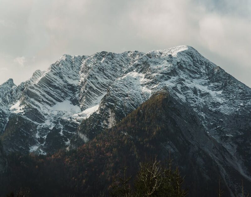 Mountain Landscapes - Capture the dramatic beauty of a snow-covered mo #36205940