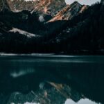 Mountain Landscapes - Tranquil mountain landscape with lake reflection #7115470